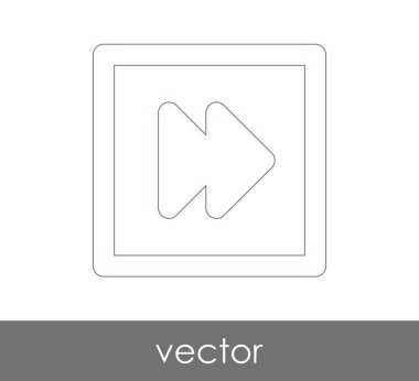 Hızlı ileri simgesi