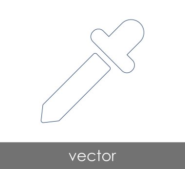 Damlalık tıbbi simge, vektör çizim