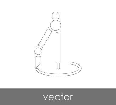 드로잉 나침반 아이콘