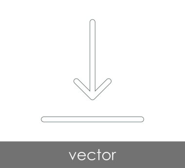 Ok simgesi, vektör çizim indir 