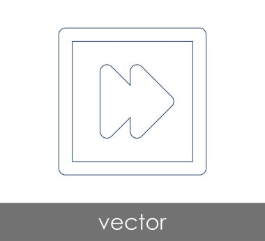 Hızlı ileri simgesi