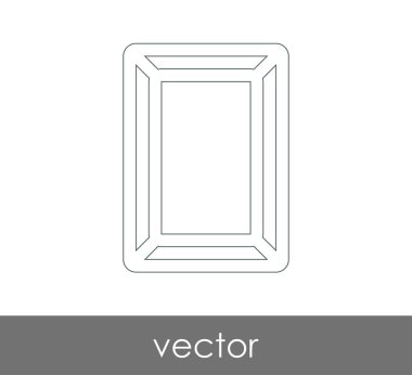 web tasarım ve uygulamalar için Çerçevesi simgesi