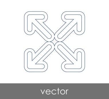 simgesi tasarım, vektör çizim genişletin