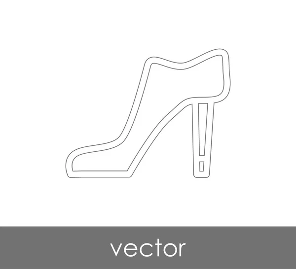 High-Heel-Symbol — Stockvektor