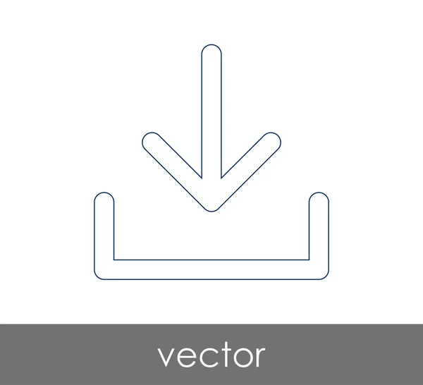 Scarica l'icona freccia — Vettoriale Stock