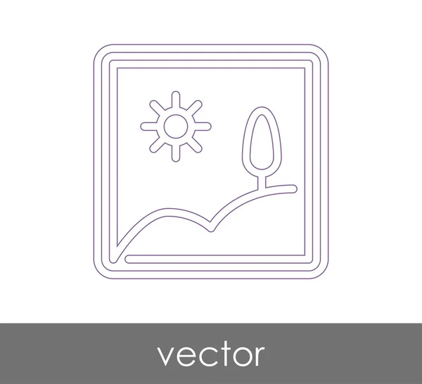 Icono Marco Para Diseño Web Aplicaciones — Vector de stock