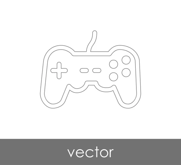 Ícone de joystick — Vetor de Stock