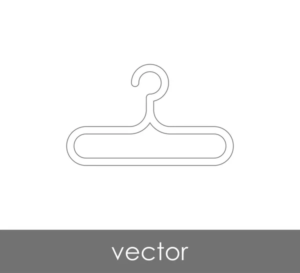 Иконка вешалки — стоковый вектор