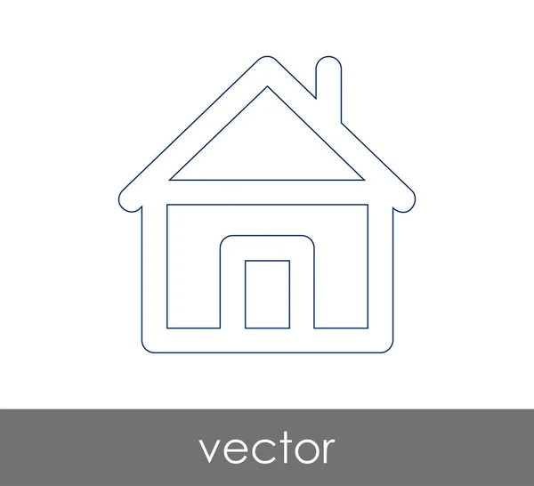 Home web icon — Stock Vector