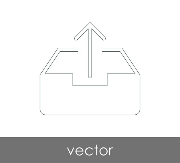 Vektor Illustration Design Des Archivsymbols — Stockvektor