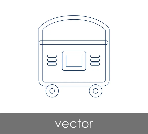 Icône de vecteur de ventilateur — Image vectorielle