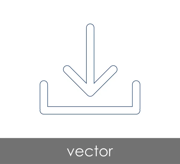 Descargar icono de flecha — Vector de stock