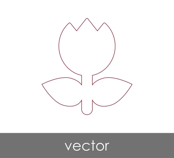 Blume Symbol Für Web Design Und Anwendungen — Stockvektor