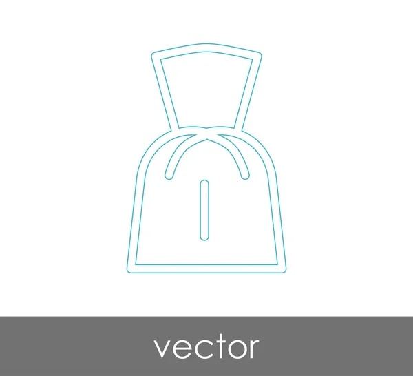 Icono de huevos de color — Vector de stock