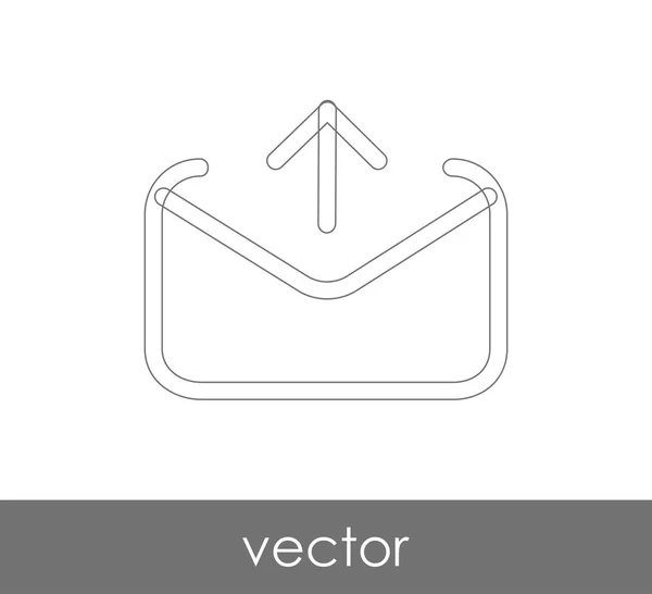 Enviar ícone de email —  Vetores de Stock