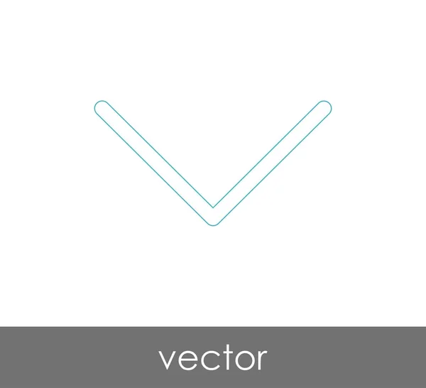 Pfeil Symbol Vektorillustration Herunterladen — Stockvektor