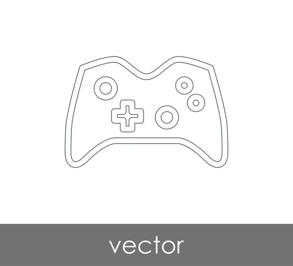 Ícone de joystick — Vetor de Stock