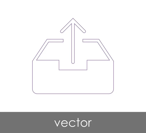 Vektor Illustration Design Des Archivsymbols — Stockvektor