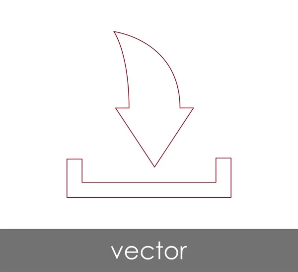 Pfeil-Symbol herunterladen — Stockvektor
