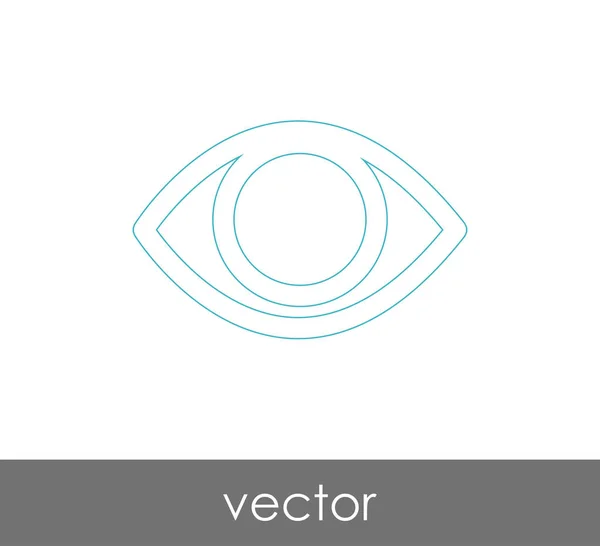 Øyepsykologi Vektorillustrasjon – stockvektor