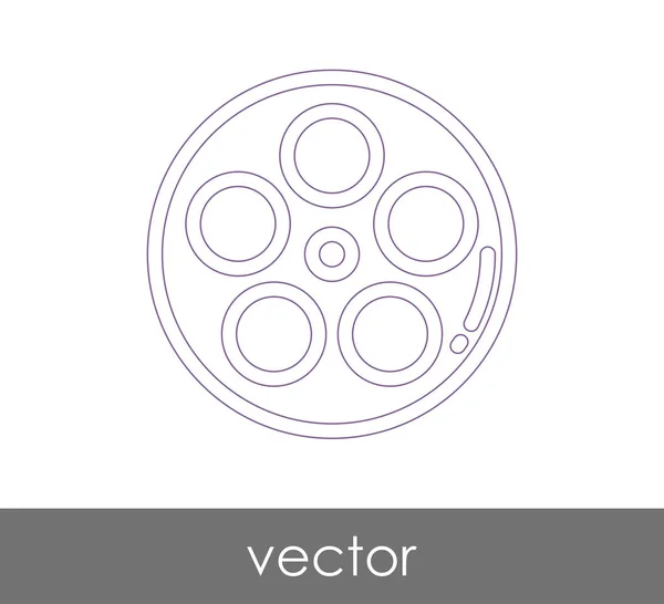 Ícone Filme Para Web Design Aplicações — Vetor de Stock