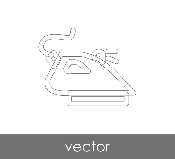 Desenho Ilustração Vetorial Ícone Ferro — Vetor de Stock