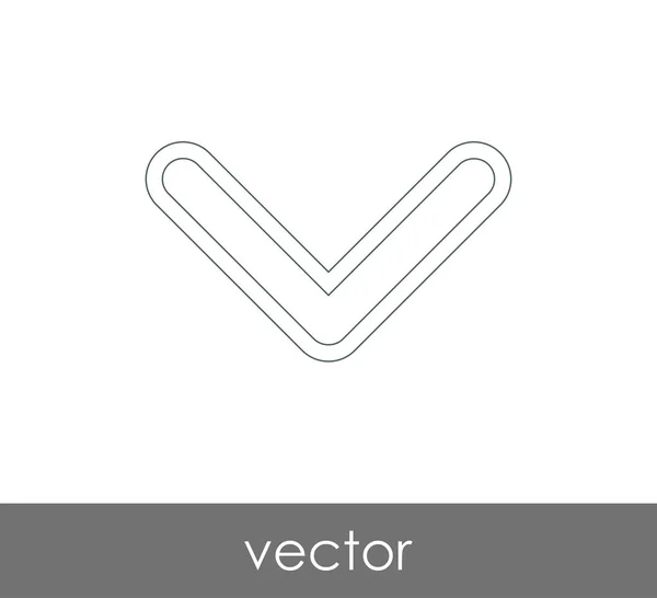 Pfeil Symbol Vektorillustration Herunterladen — Stockvektor