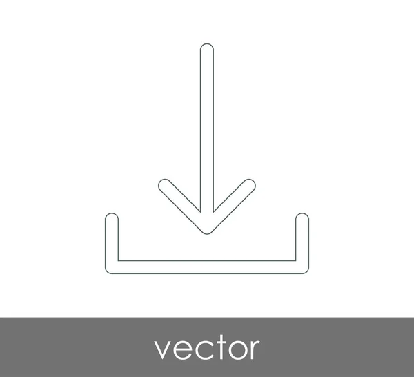 Descargar icono de flecha — Vector de stock