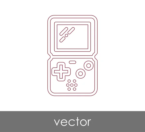 Icône de joystick — Image vectorielle