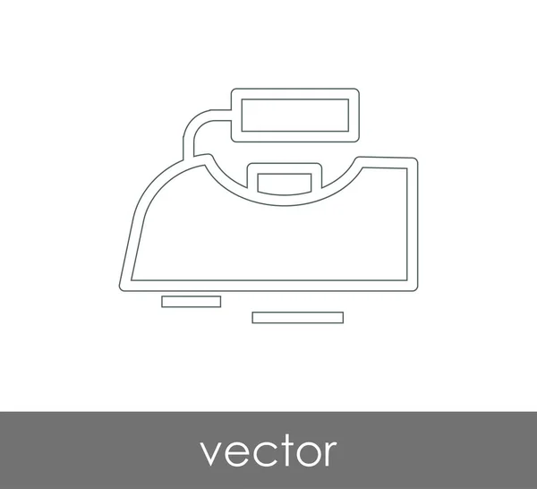 Vector Ilustración Diseño Icono Hierro — Archivo Imágenes Vectoriales