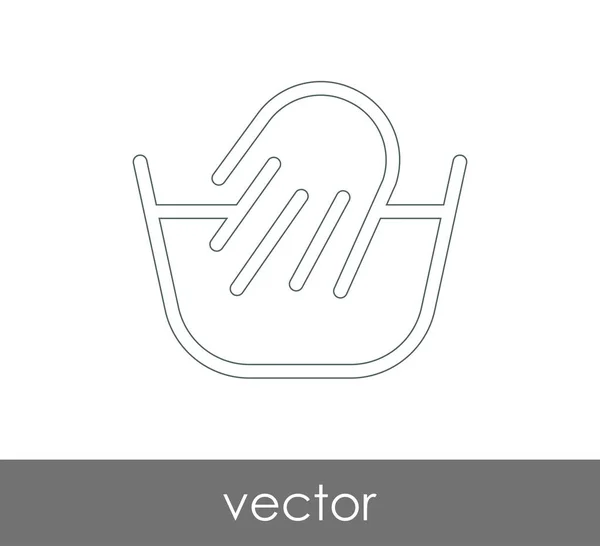 Hand wash icon — Stock Vector