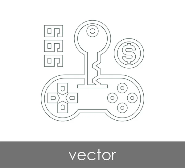 Joystick icon — Stock Vector