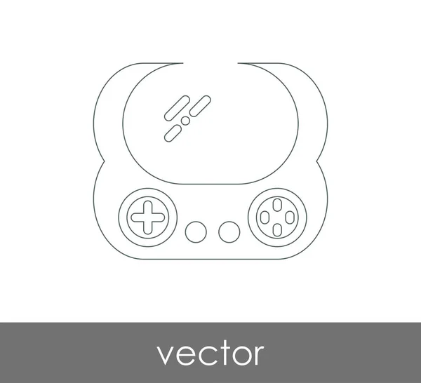 Ikon Joystick - Stok Vektor