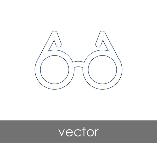 Eyeglasses icon — Stock Vector