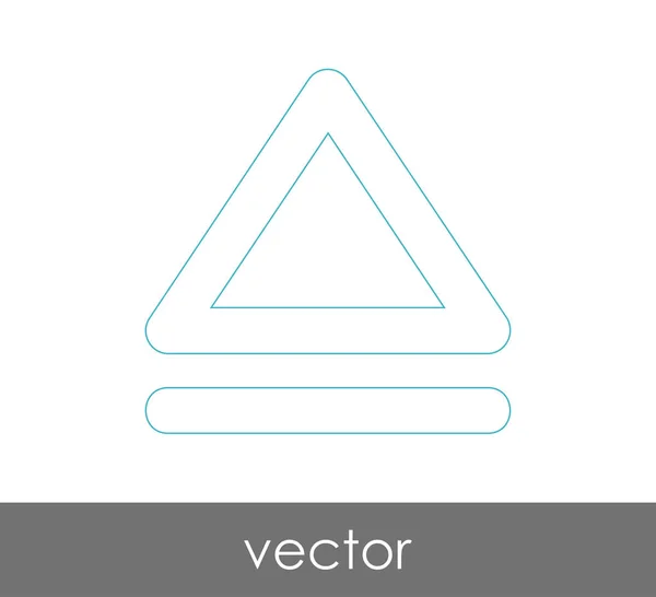 Ícone de ejecção do vector —  Vetores de Stock