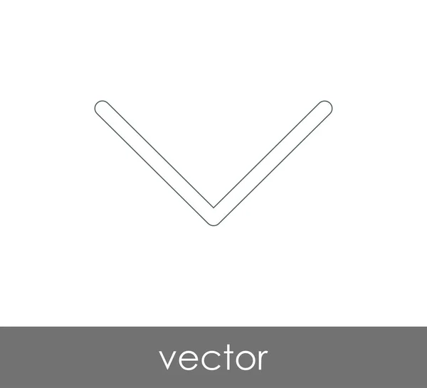 Download Pijlpictogram Vectorillustratie — Stockvector