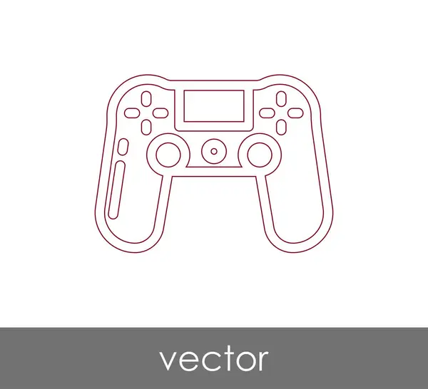 Ícone de joystick — Vetor de Stock