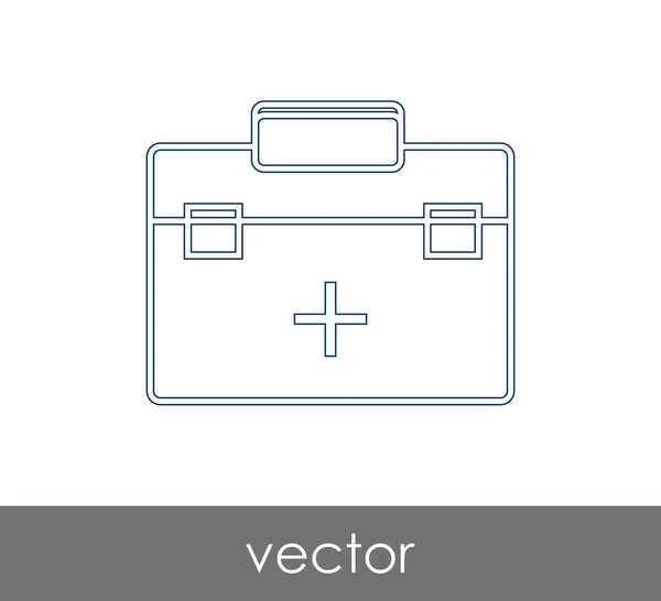 Verbandskasten-Symbol — Stockvektor
