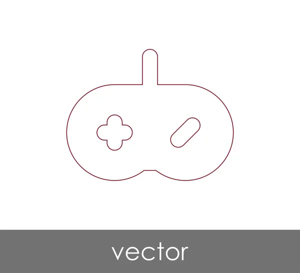 Ícone de joystick — Vetor de Stock