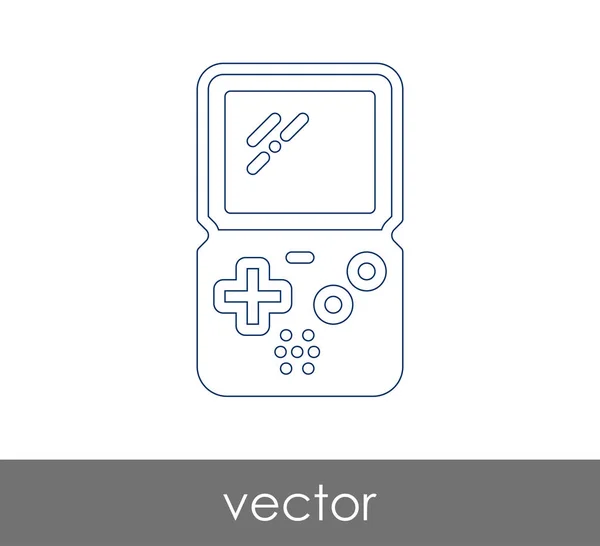 Icône de joystick — Image vectorielle