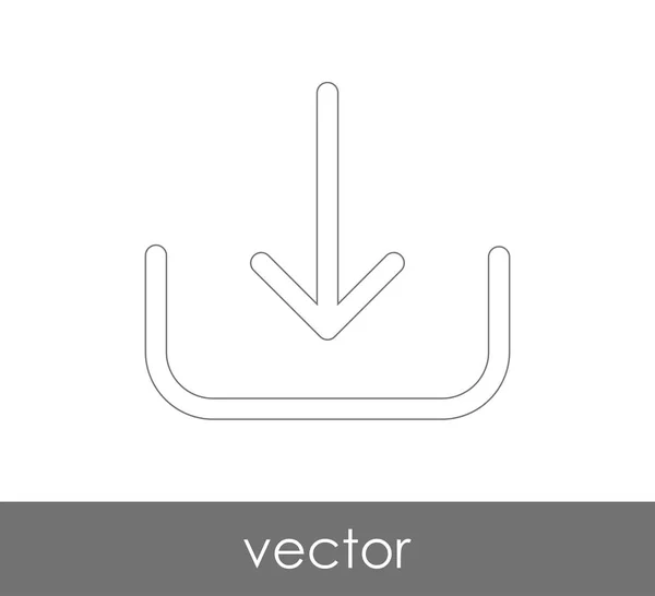 Descargar icono de flecha — Vector de stock