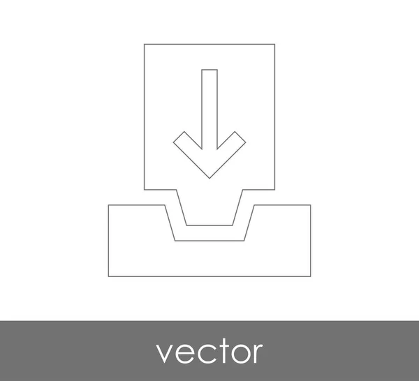 Vektorové Ilustrace Design Archiv Ikony — Stockový vektor
