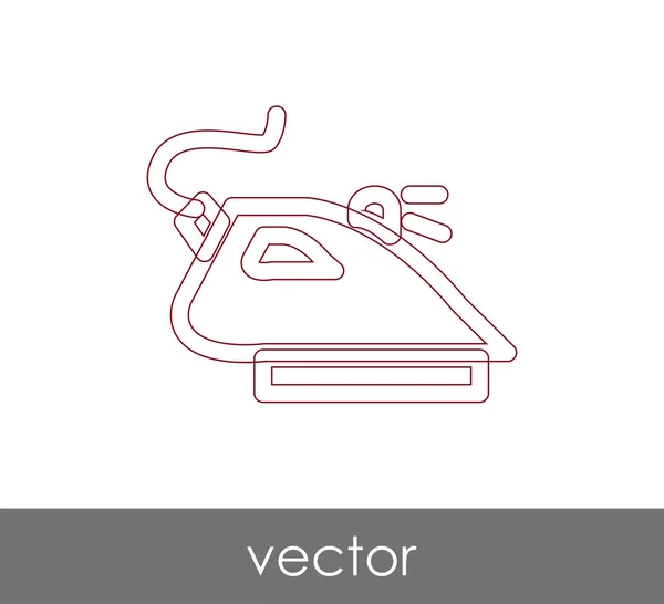 Vector Ilustración Diseño Icono Hierro — Vector de stock