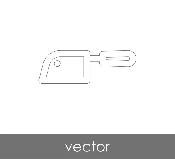 Diseño del icono del cuchillo — Vector de stock