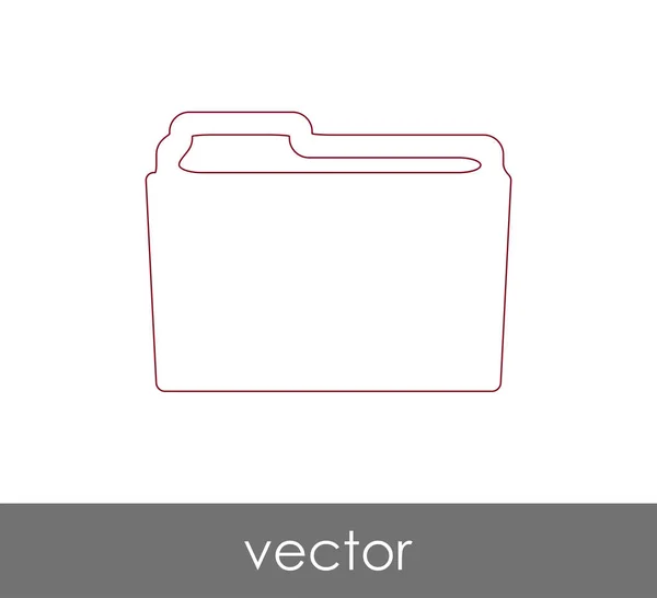 Folder icon — Stock Vector