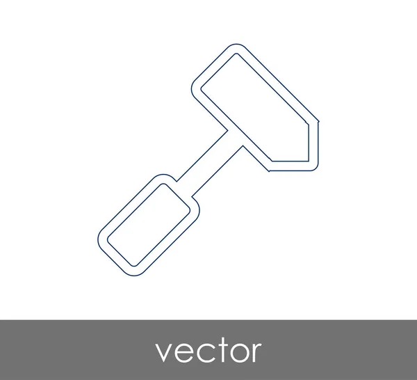 Hamer web pictogram — Stockvector