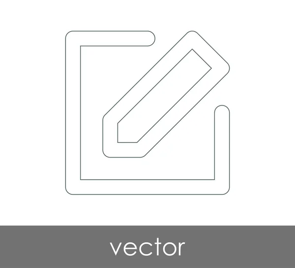 Редагувати концепція значок — стоковий вектор