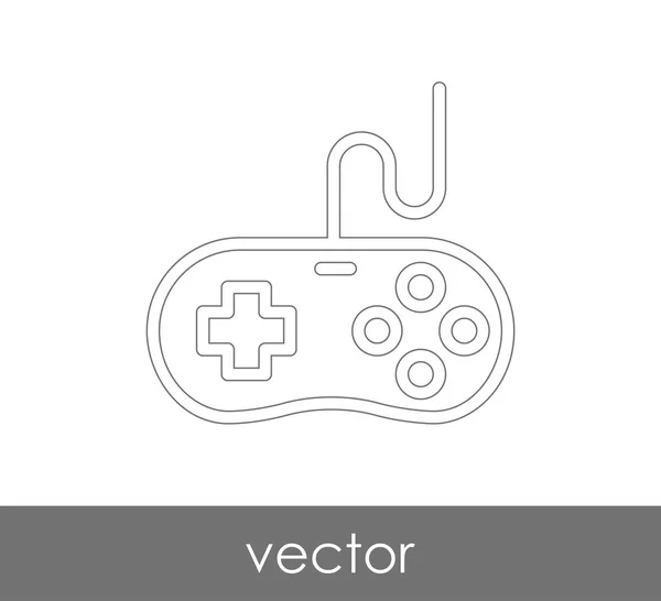 Icône de joystick — Image vectorielle