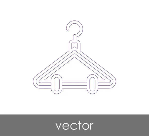 Hanger web icon — Stock Vector