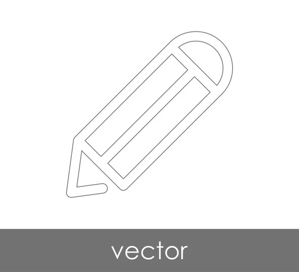 Editar icono de concepto — Vector de stock